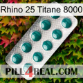 Rhino 25 Titanium 8000 dapoxetine1